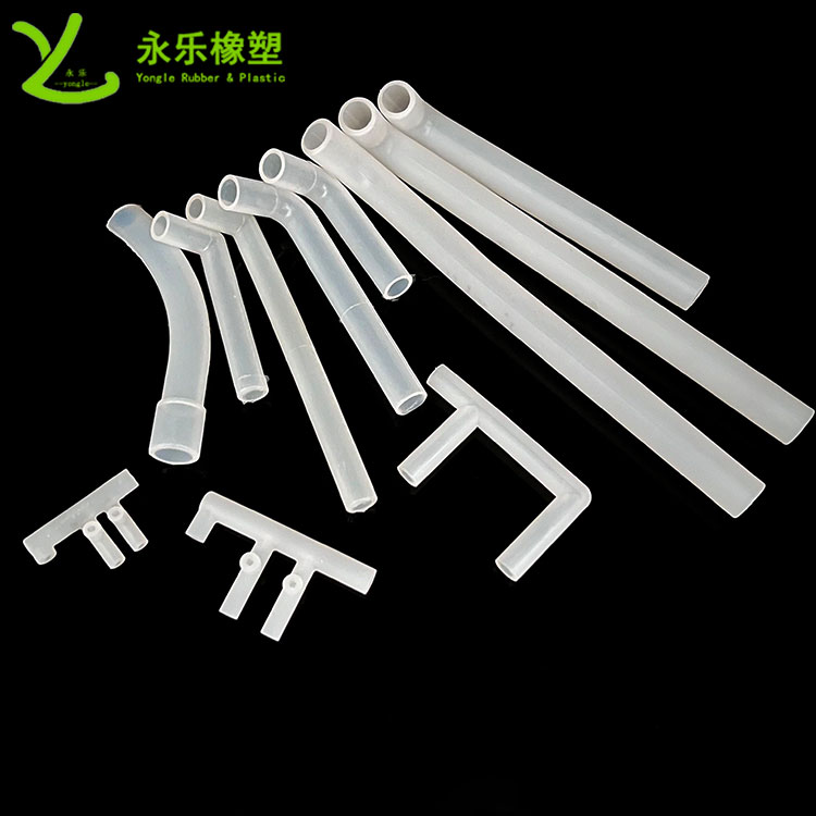 醫(yī)用硅膠彎管，模壓硅膠彎管，血氧儀硅膠彎管