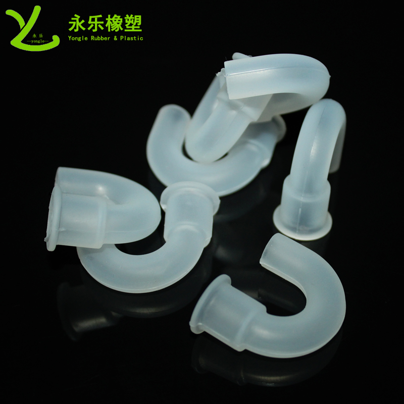 醫(yī)用硅膠彎管，模壓硅膠彎管，血氧儀硅膠彎管