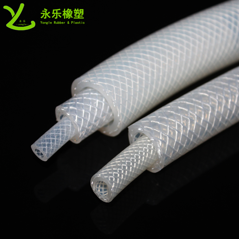 復(fù)合編織硅膠管，制氧機(jī)編織硅膠管，鉑金編織硅膠管