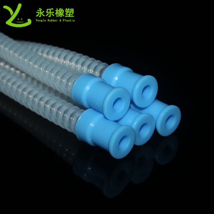 呼吸機(jī)硅膠波紋管，醫(yī)用硅膠波紋管，無氣味硅膠波紋管
