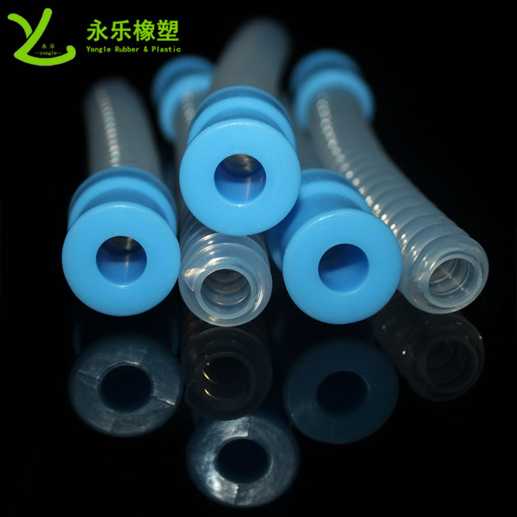 呼吸機(jī)硅膠波紋管，醫(yī)用硅膠波紋管，無氣味硅膠波紋管