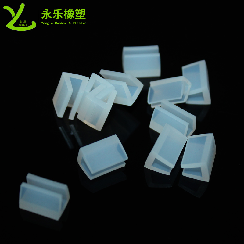 路燈硅膠U形密封條，燈具U形硅膠包邊條，U形燈具防水密封條