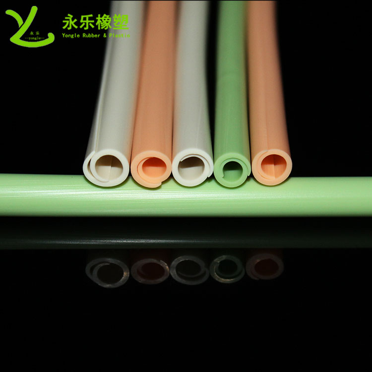 硅膠吸管，擠出異形硅膠吸管，食品級硅膠吸管