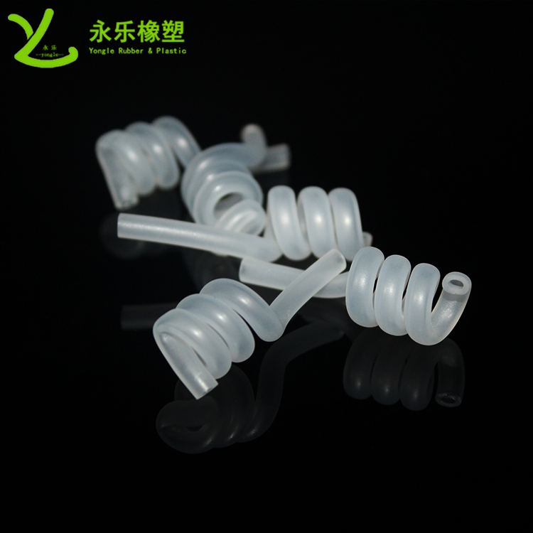 硅膠吸管，螺旋硅膠管，食品級(jí)硅膠管