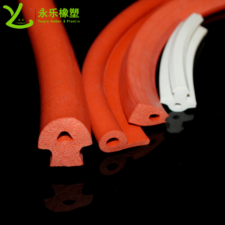 耐高溫發(fā)泡硅膠條，阻燃發(fā)泡硅膠條，細(xì)孔硅膠發(fā)泡條