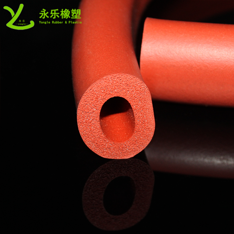 發(fā)泡硅膠管，耐高溫發(fā)泡硅膠管，阻燃硅膠發(fā)泡管，硅膠發(fā)泡管