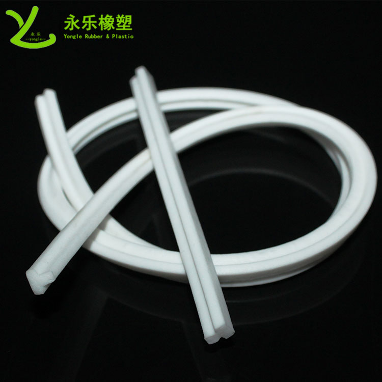 泛光燈發(fā)泡硅膠條，阻燃發(fā)泡密封條，耐高溫硅膠發(fā)泡條