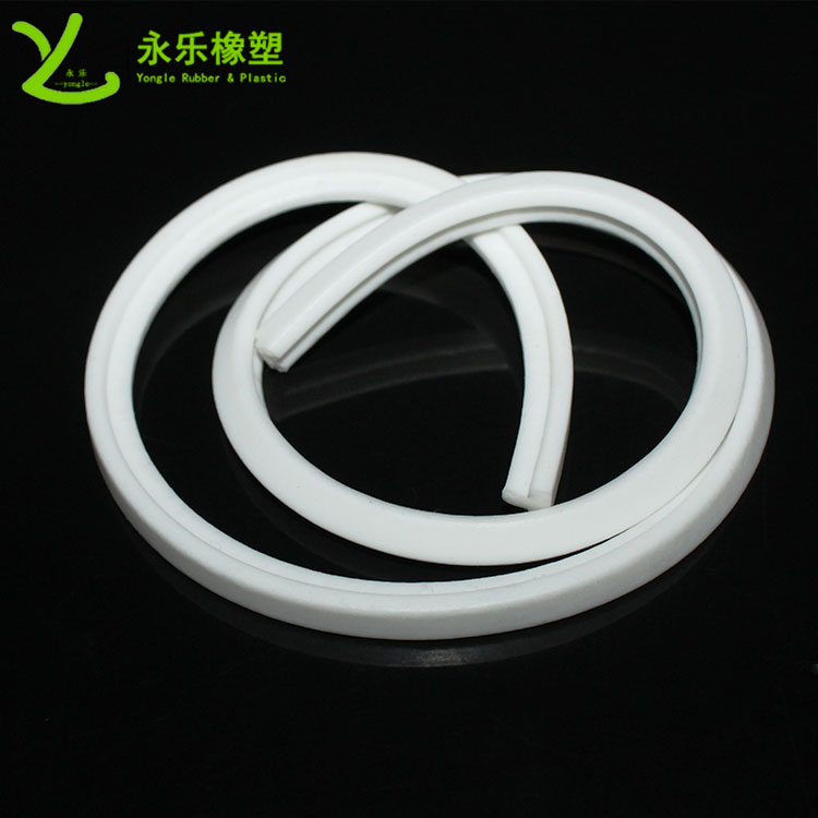 泛光燈發(fā)泡硅膠條，阻燃發(fā)泡密封條，耐高溫硅膠發(fā)泡條