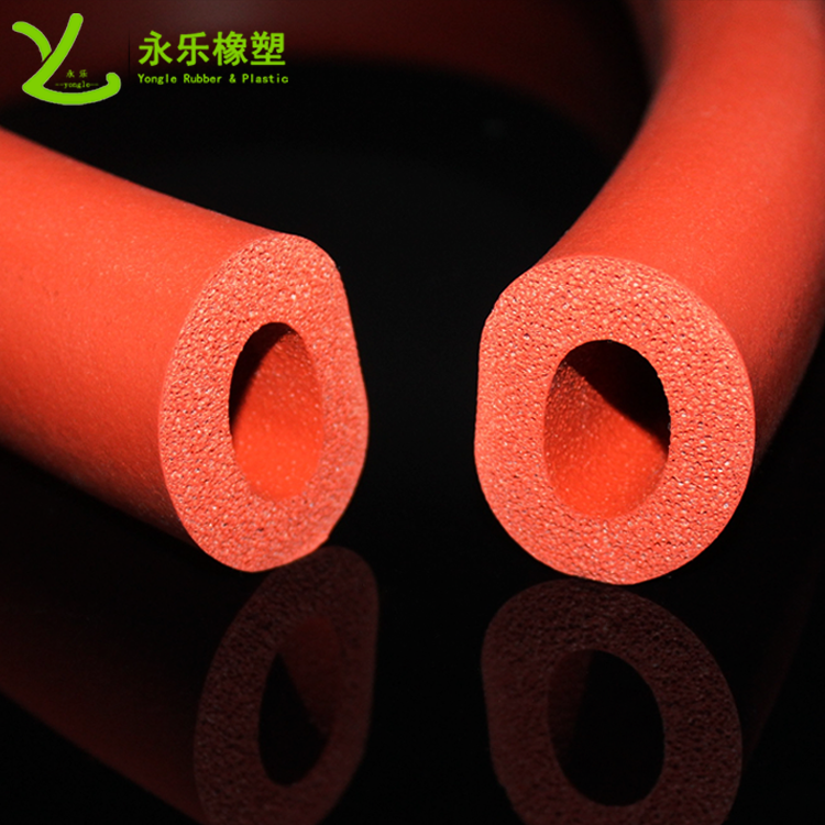 發(fā)泡硅膠管，耐高溫發(fā)泡硅膠管，阻燃硅膠發(fā)泡管，硅膠發(fā)泡管