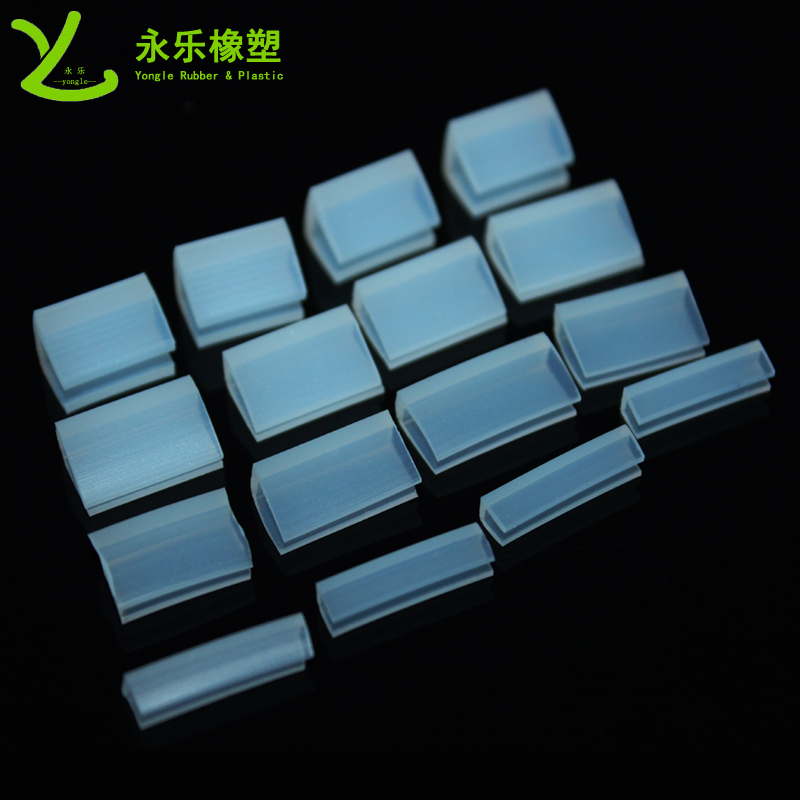 路燈硅膠U形密封條，燈具U形硅膠包邊條，U形燈具防水密封條